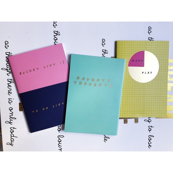 NPW 50/50 A5 notebooks (Set of 3) NWT - Picture 2 of 5